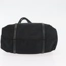 PRADA Shoulder Bag Nylon Black Silver Auth bs25600-5