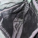 PRADA Shoulder Bag Nylon Khaki Silver Auth bs25613-20