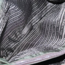 PRADA Shoulder Bag Nylon Khaki Silver Auth bs25613-23