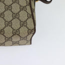 GUCCI GG Supreme Web Sherry Line Bag PVC Beige Red 001 56 0852 Auth bs25617-16