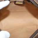 GUCCI GG Supreme Web Sherry Line Bag PVC Beige Red 001 56 0852 Auth bs25617-10