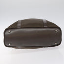 GUCCI Bamboo Hand Bag Nylon Beige Silver 000 1998 0508 Auth bs25619-5