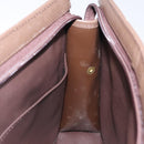 BURBERRYS Nova Check Clutch Bag Canvas Beige Auth bs25648-17