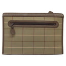 BURBERRYS Nova Check Clutch Bag Canvas Beige Auth bs25648-2