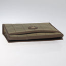 BURBERRYS Nova Check Clutch Bag Canvas Beige Auth bs25648-5