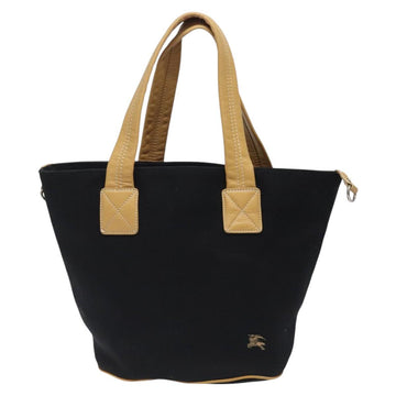 BURBERRY Blue Label Tote Bag Canvas Black Silver Auth bs25652 - 0