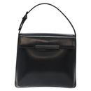 GIVENCHY Hand Bag Leather Black Auth bs25658-2