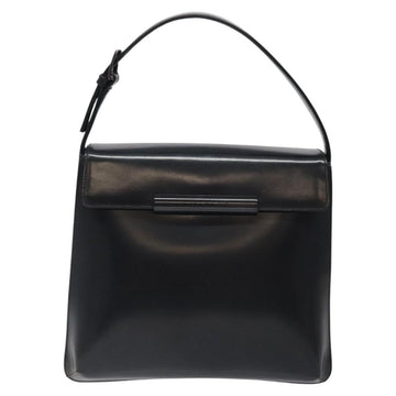 GIVENCHY Hand Bag Leather Black Auth bs25658 - 0