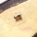 FENDI Zucca Canvas Pouch Black Brown Auth bs25659-9