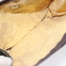 FENDI Zucca Canvas Pouch Black Brown Auth bs25659-10