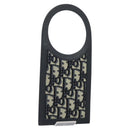 Christian Dior Trotter Canvas Door Knob Plate Navy Auth bs25674-1