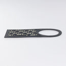 Christian Dior Trotter Canvas Door Knob Plate Navy Auth bs25674-3