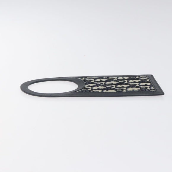 Christian Dior Trotter Canvas Door Knob Plate Navy Auth bs25674