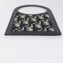 Christian Dior Trotter Canvas Door Knob Plate Navy Auth bs25674-5