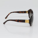 LOUIS VUITTON Sunglasses plastic Brown LV Auth bs25675-4