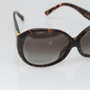 LOUIS VUITTON Sunglasses plastic Brown LV Auth bs25675-6