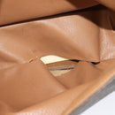 CELINE Macadam Canvas Shoulder Bag PVC Leather Brown Gold Auth bs25678-10