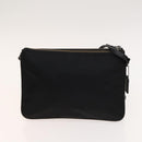 Coach Shoulder Bag Nylon Canvas 3 Set Black Beige Orange Auth bs25684-11
