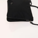 Coach Shoulder Bag Nylon Canvas 3 Set Black Beige Orange Auth bs25684-12