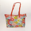 Coach Shoulder Bag Nylon Canvas 3 Set Black Beige Orange Auth bs25684-3