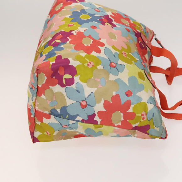 Coach Shoulder Bag Nylon Canvas 3Set Black Beige Orange Auth bs25684