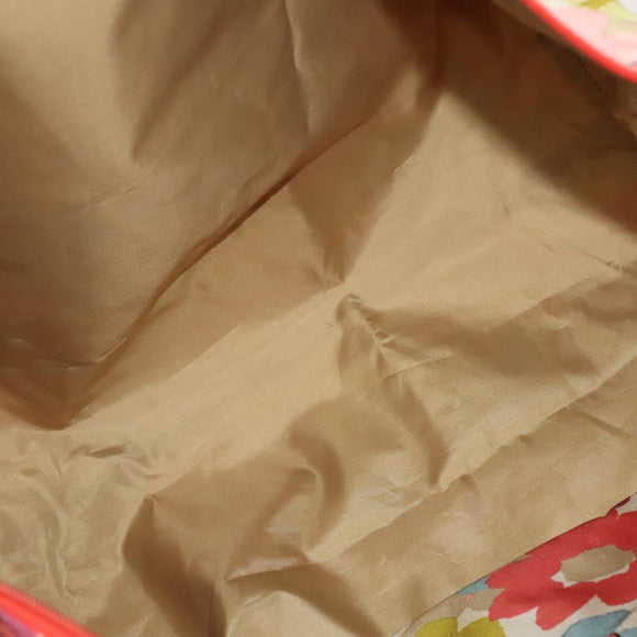 Coach Shoulder Bag Nylon Canvas 3Set Black Beige Orange Auth bs25684