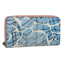 LOUIS VUITTON Epi Aqua Pattern Zippy Wallet Long Wallet Blue M56233 Auth bs25694-1