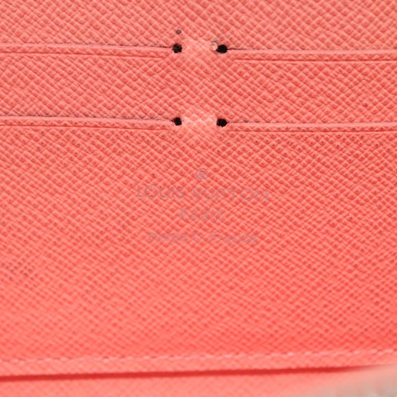 LOUIS VUITTON Epi Aqua Pattern Zippy Wallet Long Wallet Blue M56233 Auth bs25694