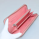 LOUIS VUITTON Epi Aqua Pattern Zippy Wallet Long Wallet Blue M56233 Auth bs25694-10