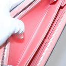 LOUIS VUITTON Epi Aqua Pattern Zippy Wallet Long Wallet Blue M56233 Auth bs25694-19