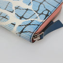 LOUIS VUITTON Epi Aqua Pattern Zippy Wallet Long Wallet Blue M56233 Auth bs25694-7