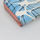 LOUIS VUITTON Epi Aqua Pattern Zippy Wallet Long Wallet Blue M56233 Auth bs25694-14