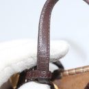 LOUIS VUITTON Pumps Leather Brown LV Auth bs25696-37