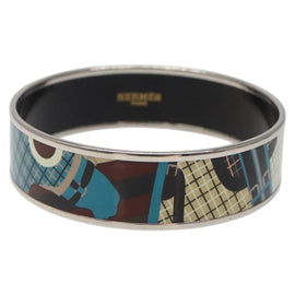 HERMES Emile Bangle metal Blue Auth bs25703 - 0