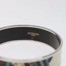 HERMES Emile Bangle metal Blue Auth bs25703-6