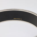 HERMES Emile Bangle metal Blue Auth bs25703-9