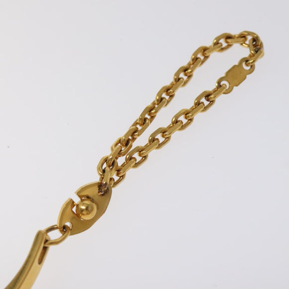 HERMES Glove Holder metal Gold Auth bs25704