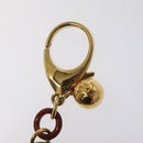 LOUIS VUITTON Monogram Rayure Bijoux Sac Key Holder Gold M66464 LV Auth bs25708-2