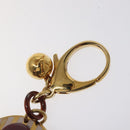 LOUIS VUITTON Monogram Rayure Bijoux Sac Key Holder Gold M66464 LV Auth bs25708-3