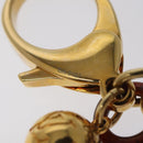 LOUIS VUITTON Monogram Rayure Bijoux Sac Key Holder Gold M66464 LV Auth bs25708-6