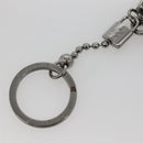 LOUIS VUITTON Porte Cles Tab Key Ring Leather Black MP2211 LV Auth bs25709-4