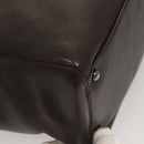 CHANEL Shoulder Bag Caviar Skin Brown CC Auth bs25719-9