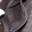 CHANEL Shoulder Bag Caviar Skin Brown CC Auth bs25719-24