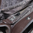 CHANEL Shoulder Bag Caviar Skin Brown CC Auth bs25719-27