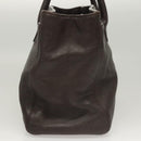 CHANEL Shoulder Bag Caviar Skin Brown CC Auth bs25719-3