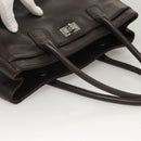 CHANEL Shoulder Bag Caviar Skin Brown CC Auth bs25719-6