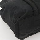 PRADA Shoulder Bag Nylon Black Silver Auth bs25727-16