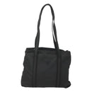 PRADA Shoulder Bag Nylon Black Silver Auth bs25727-13