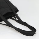 PRADA Shoulder Bag Nylon Black Silver Auth bs25727-7