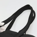 PRADA Shoulder Bag Nylon Black Silver Auth bs25727-8